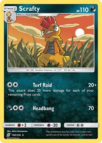 Scrafty (138/236) [SM - Unified Minds]