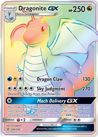 Dragonite GX (Secret) (248/236) [SM - Unified Minds]