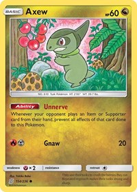 Axew (154/236) [SM - Unified Minds]