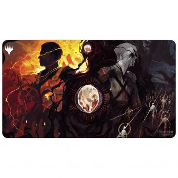 Brothers War Playmat H Visions of Phyrexia for Magic: The Gathering