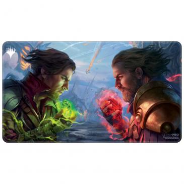 Brothers War Holofoil Playmat BRO Draft Booster Main Art for Magic: The Gathering