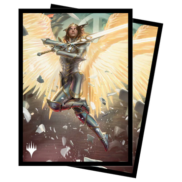 March of the Machine Archangel Elspeth Standard Deck Protector Sleeves (100ct) for Magic: The Gathering