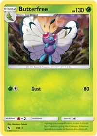 Butterfree (3/68) [Hidden Fates]