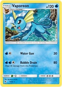 Vaporeon (18/68) [Hidden Fates]