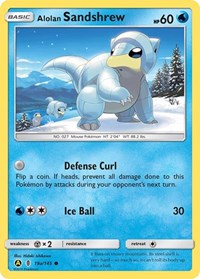 Alolan Sandshrew - 19a/145 (Ultra Prism Blister Pack) (19a/145) [Alternate Art Promos]