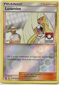 Lusamine (League Challenge Alt Art 1st Place) (153a/156) [League & Championship Cards]