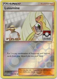 Lusamine (League Challenge Alt Art 3rd Place) (153a/156) [League & Championship Cards]