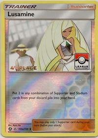 Lusamine (League Challenge Alt Art 4th Place) (153a/156) [League & Championship Cards]