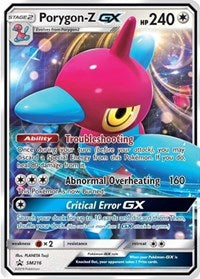 Porygon-Z GX - SM216 (SM Black Star Promo) (SM216) [Jumbo Cards]