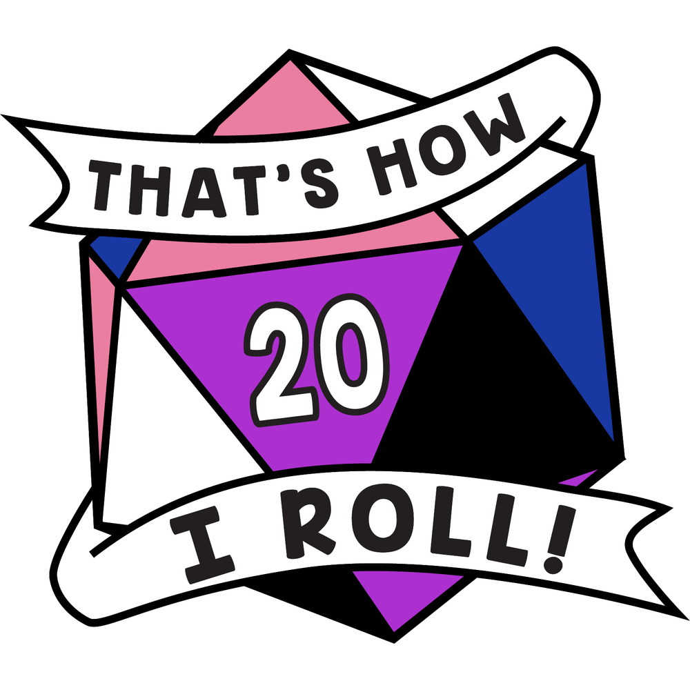 That's How I Roll Pride Stickers