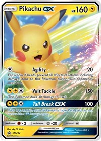 Pikachu GX - SM232 (SM Black Star Promo) (SM232) [Jumbo Cards]