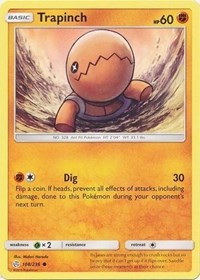 Trapinch - 108/236 (108/236) [SM - Cosmic Eclipse]