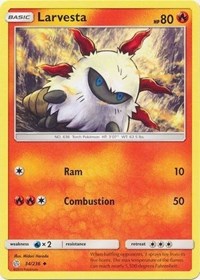 Larvesta (34/236) [SM - Cosmic Eclipse]
