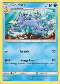 Golduck (41/236) [SM - Cosmic Eclipse]