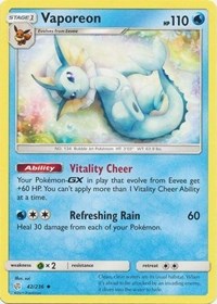 Vaporeon (42/236) [SM - Cosmic Eclipse]