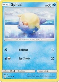 Spheal - 49/236 (49/236) [SM - Cosmic Eclipse]