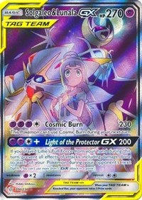 Solgaleo & Lunala GX (Full Art) (216/236) [SM - Cosmic Eclipse]
