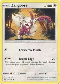 Zangoose (173/236) [SM - Cosmic Eclipse]