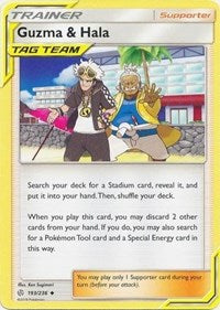 Guzma & Hala (193/236) [SM - Cosmic Eclipse]