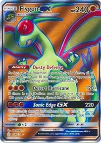 Flygon GX (Full Art) (218/236) [SM - Cosmic Eclipse]