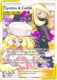 Cynthia & Caitlin (Full Art) (228/236) [SM - Cosmic Eclipse]