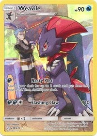 Weavile (Secret) (238/236) [SM - Cosmic Eclipse]