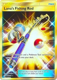 Lana's Fishing Rod (Secret) (266/236) [SM - Cosmic Eclipse]