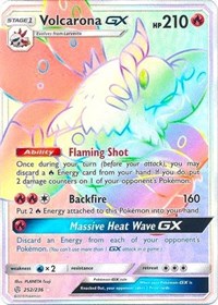Volcarona GX (Secret) (252/236) [SM - Cosmic Eclipse]