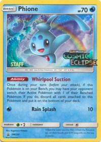 Phione - SM220 (Prerelease Promo) [Staff] (SM220) [SM Promos]