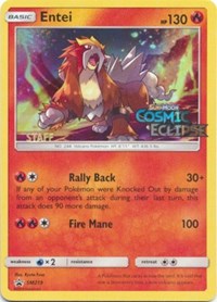Entei - SM219 (Prerelease Promo) [Staff] (SM219) [SM Promos]