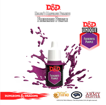 D&D Unique Warpaint: Faerzress Purple