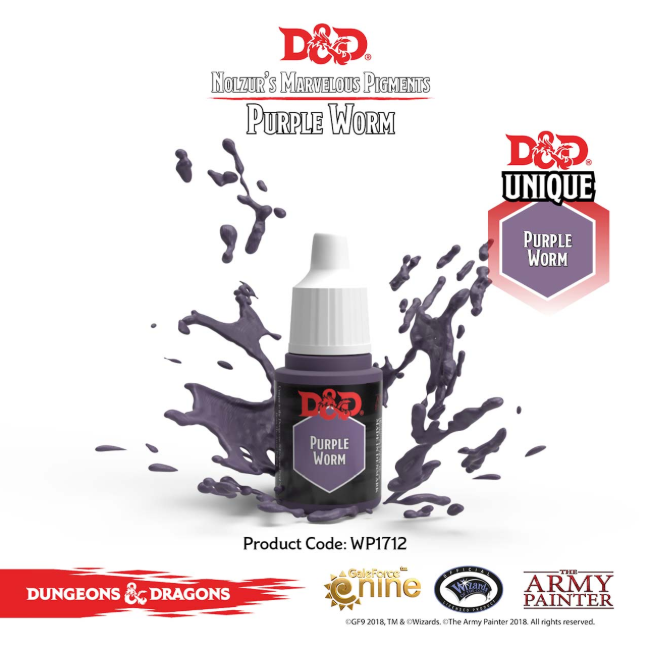 D&D Unique Warpaint: Purple Worm