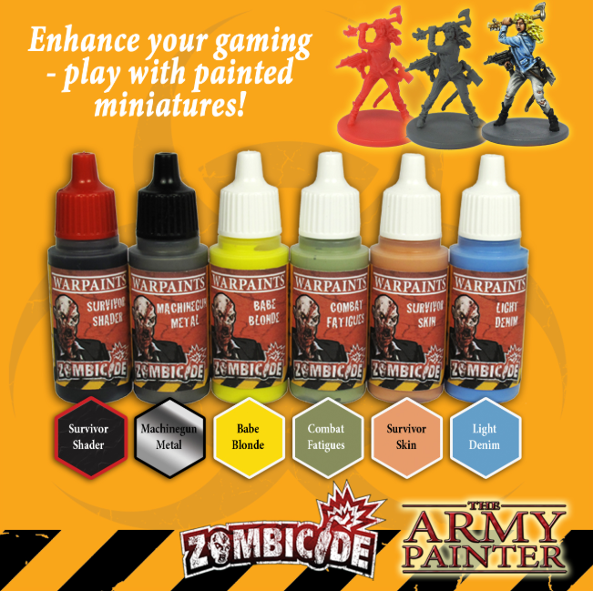 Warpaints Zombicide: Survivor Paint Set