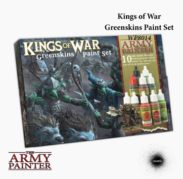 Kings of War: Greenskins Paint Set