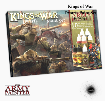 Kings of War: Dwarfs Paint Set