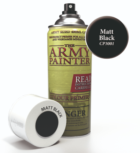 Matt Black Colour Primer