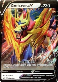 Zamazenta V - 139/202 (Sword and Shield Promo) (139/202) [Jumbo Cards]