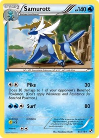 Samurott - 31/114 (31/114) [Deck Exclusives]
