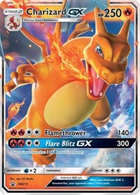 Charizard GX - SM211  (SM Black Star Promo) (SM211) [Jumbo Cards]