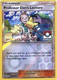 Professor Elm's Lecture - 188a/214 (League Promo) [3rd Place] (188a/214) [League & Championship Cards]