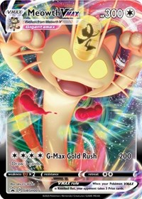 Meowth VMAX - SWSH005 (Sword and Shield Promos) (SWSH005) [Jumbo Cards]