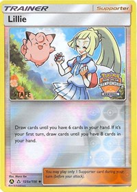 Lillie - 215a/156 (Regional Promo) [Staff] (125a/156) [League & Championship Cards]
