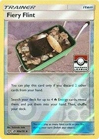 Fiery Flint - 60a/70 (League Promo) (60a/70) [League & Championship Cards]