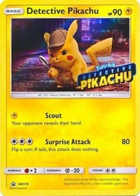 Detective Pikachu - SM170 (Detective Pikachu Stamped) (SM170) [SM Promos]
