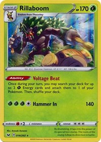 Rillaboom (014) (014/202) [SWSH01: Sword & Shield Base Set]