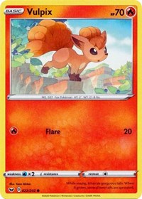 Vulpix (022/202) [SWSH01: Sword & Shield Base Set]