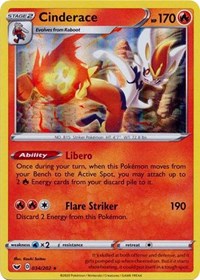 Cinderace (034) (034/202) [SWSH01: Sword & Shield Base Set]
