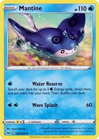 Mantine (052/202) [SWSH01: Sword & Shield Base Set]