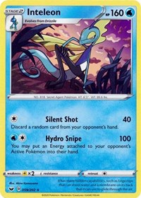 Inteleon (059) (059/202) [SWSH01: Sword & Shield Base Set]