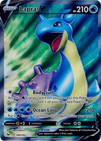 Lapras V (Full Art) (189/202) [SWSH01: Sword & Shield Base Set]